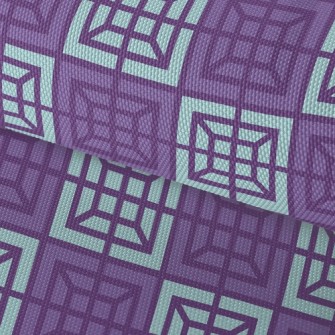 Two Color Squares Waterproof Oxford