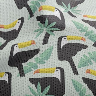 Serious Toucan Athletic Mesh Flat Back