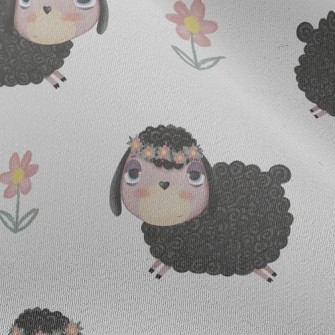 Helpless Curly Lamb Chiffon