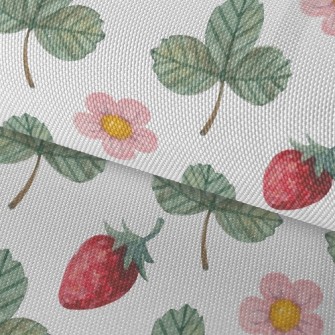 Plump Fruit Strawberry Waterproof Oxford