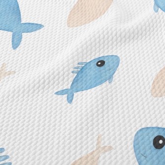 Harmless Little Fish Birdseye Piqué