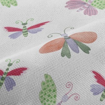 Elegant Mutated Butterfly Performance Linen