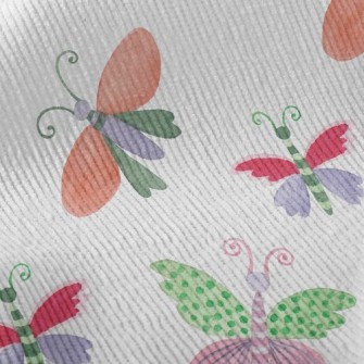 Elegant Mutated Butterfly Standard Corduroy