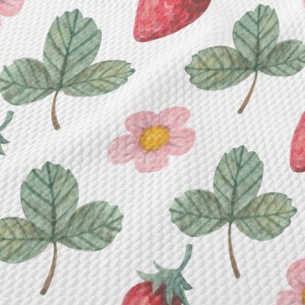 Plump Fruit Strawberry Birdseye Piqué