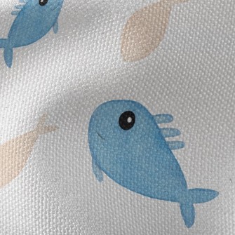 Harmless Little Fish Waterproof Canvas