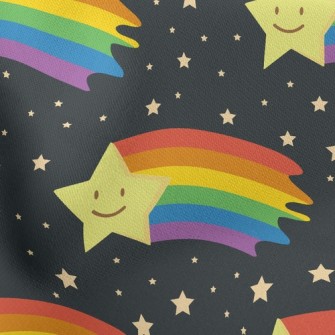 Cute Expression Shooting Star Stretch Ponte