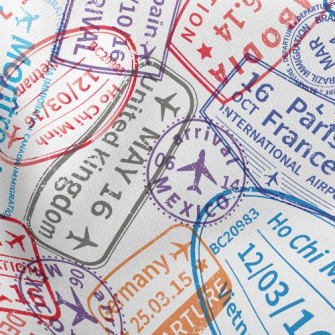 Postmarks Around The World Stretch Ponte
