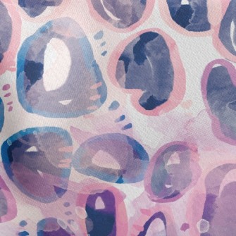 Watercolor Doodle Abstract Stretch Ponte