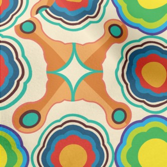 Psychedelic Kaleidoscope Of Fl Micro Fleece