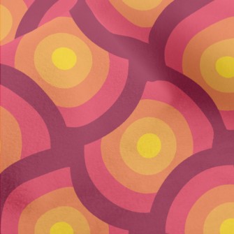 Stacked Circles Micro Fleece