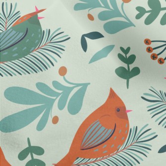 Cute Pointed Bird Micro Fleece