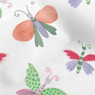 Elegant Mutated Butterfly Micro Fleece