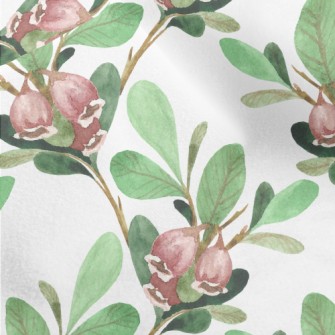 Watercolor Lily Of The Valley Micro Fleece