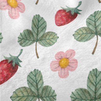 Plump Fruit Strawberry Minky