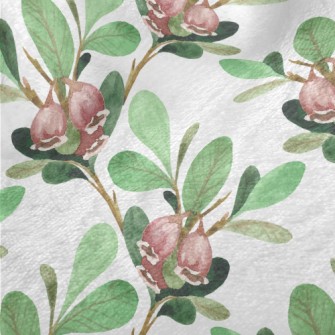 Watercolor Lily Of The Valley Minky