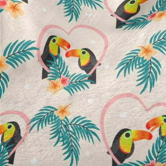 Toucan In Love Minky
