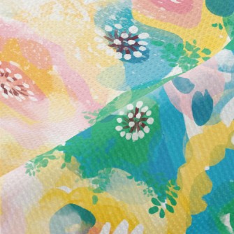 Watercolor Bloom Flowers Piqué