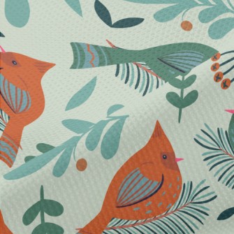 Cute Pointed Bird Piqué