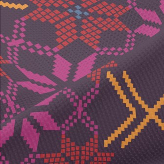 Ethnic Embroidery Patterns Piqué