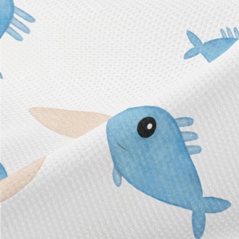 Harmless Little Fish Piqué