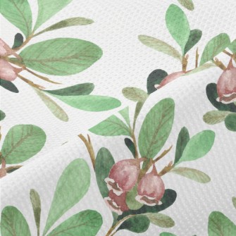 Watercolor Lily Of The Valley Piqué
