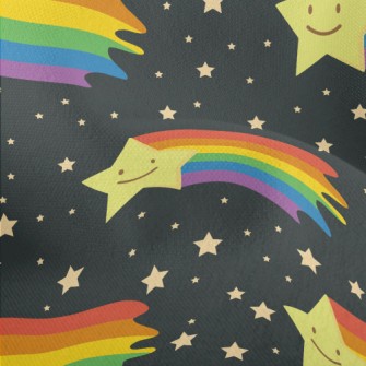 Cute Expression Shooting Star Lightweight Performance Linen