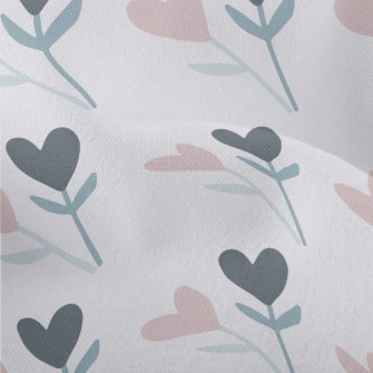 Double Love Flowers Lightweight Performance Linen