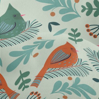 Cute Pointed Bird Lightweight Performance Linen
