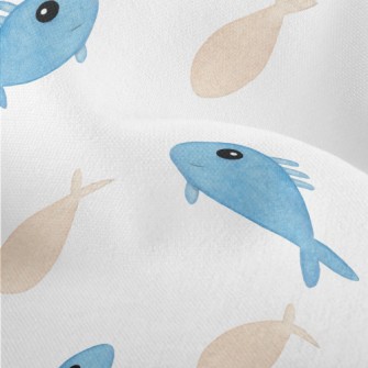 Harmless Little Fish Lightweight Performance Linen