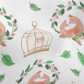 Love Bird Couple Lightweight Performance Linen