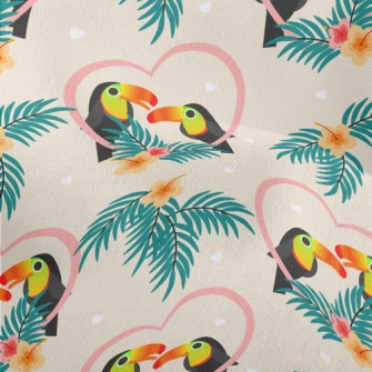 Toucan In Love Lightweight Performance Linen