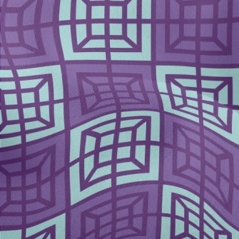 Two Color Squares Lightweight Performance Linen