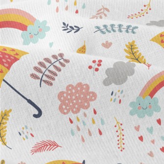Cute Rainbow Rain Modern Jersey