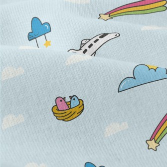 Around The World Airplane Modern Jersey
