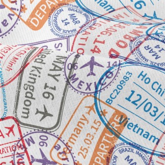 Postmarks Around The World Modern Jersey