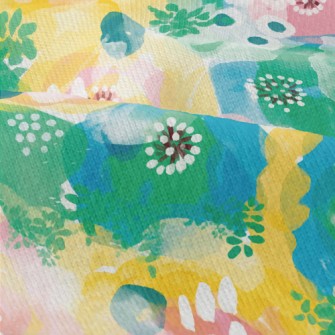 Watercolor Bloom Flowers Modern Jersey
