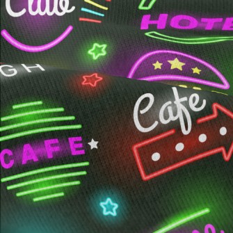 Fluorescent Food Text Light Modern Jersey