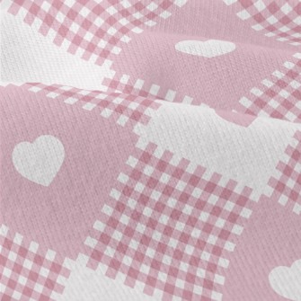 Plaid Interlaced Hearts Modern Jersey
