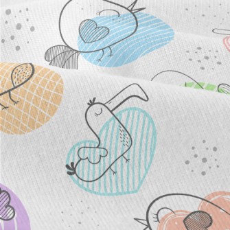 Cartoon Line Chick Modern Jersey