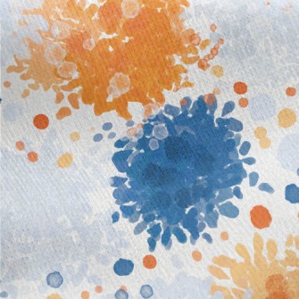 Splatter Abstract Painting Jersey Backed Fleece