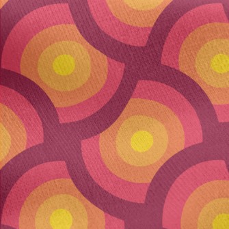 Stacked Circles Jersey Backed Fleece