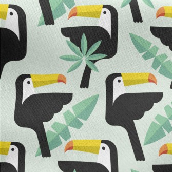 Serious Toucan Jersey Backed Fleece