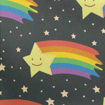 Cute Expression Shooting Star Pongee