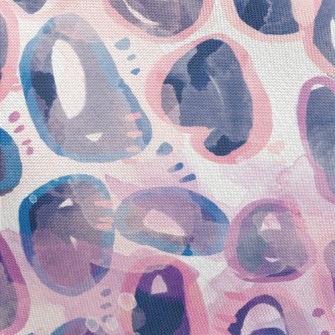 Watercolor Doodle Abstract Pongee