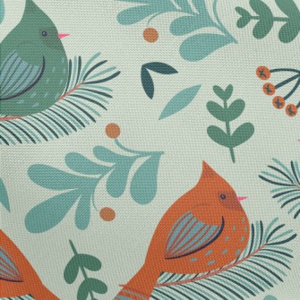 Cute Pointed Bird Pongee