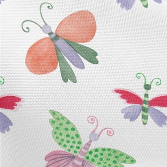 Elegant Mutated Butterfly Pongee