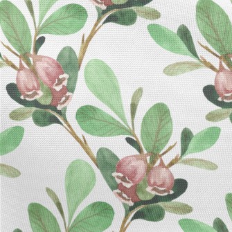 Watercolor Lily Of The Valley Pongee