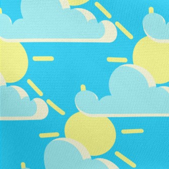 Cloudy And Sunny Day Pongee