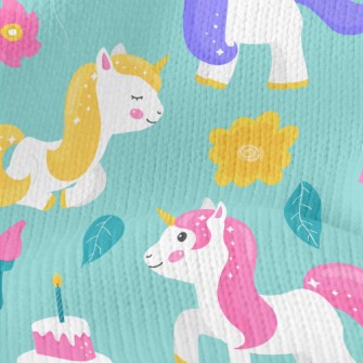 Unicorn Birthday Party Stretch Jersey