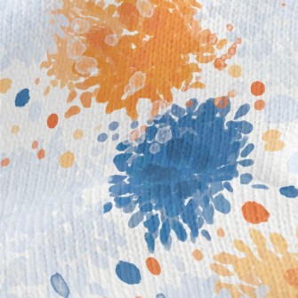 Splatter Abstract Painting Stretch Jersey